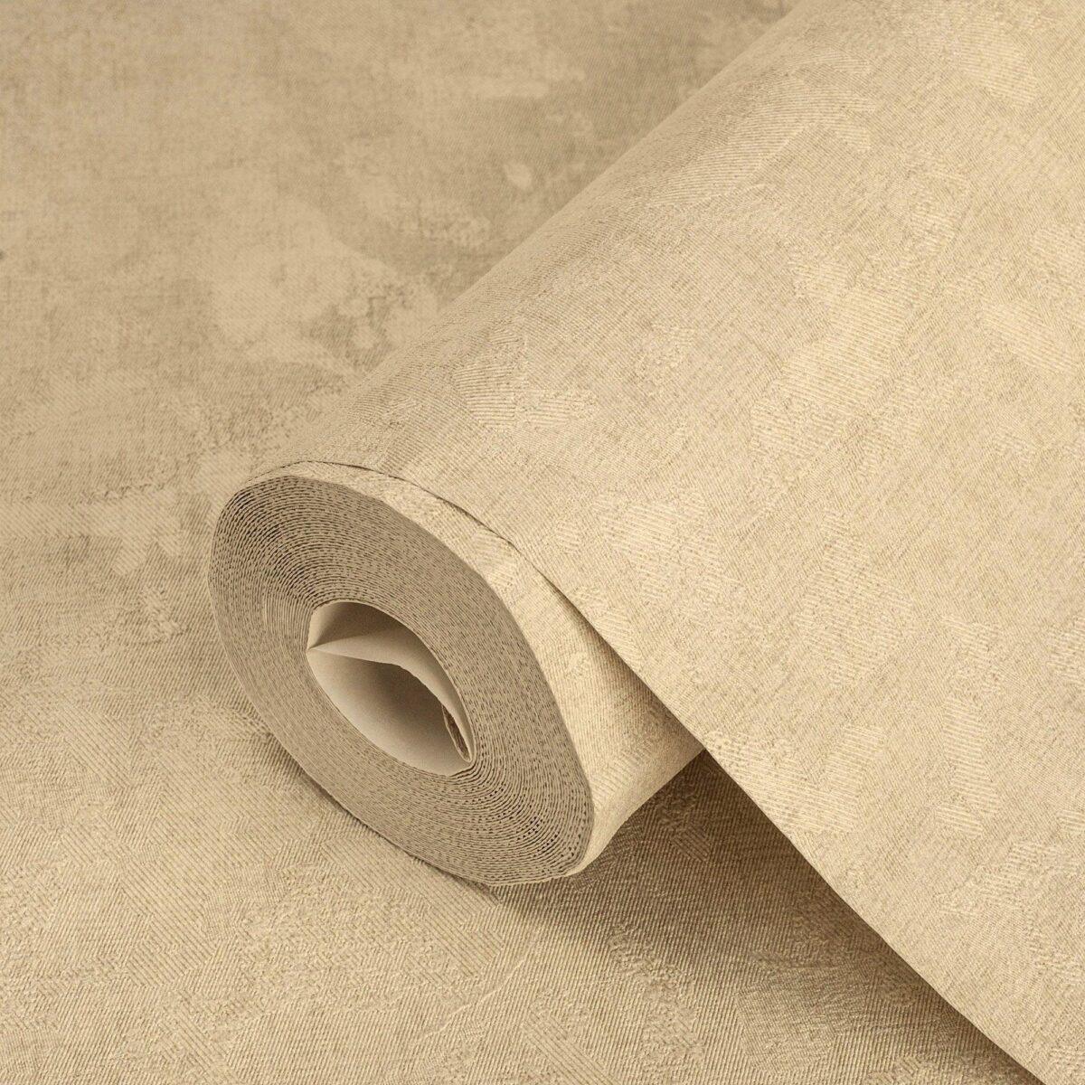 Plain textures wallpaper Beige Gray Code 5805-2 - Image 1