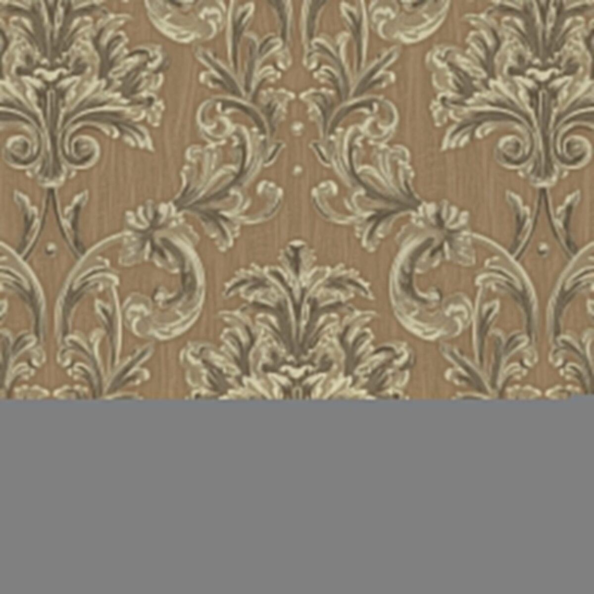 Damask Rich Ornament Wallpaper Fawn Brown Code 6808-4 - Image 5