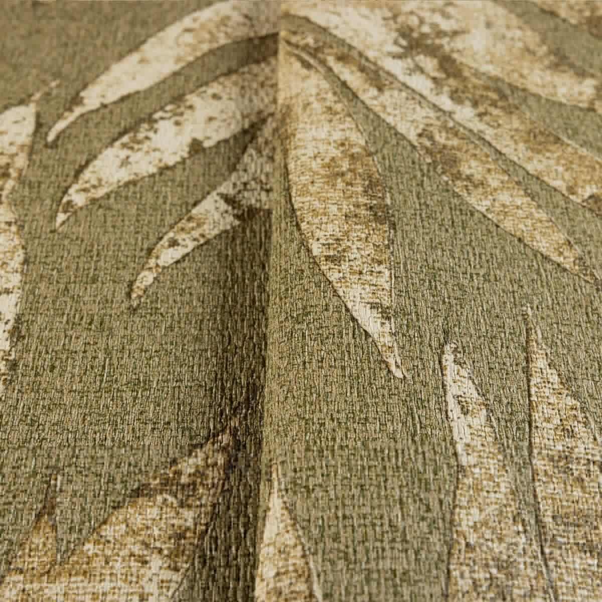Leaf Pattern Wallpaper Green Code 1012-3 - Image 3