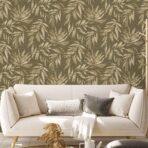 Leaf Pattern Wallpaper Green Code 1012-3 - Image 6