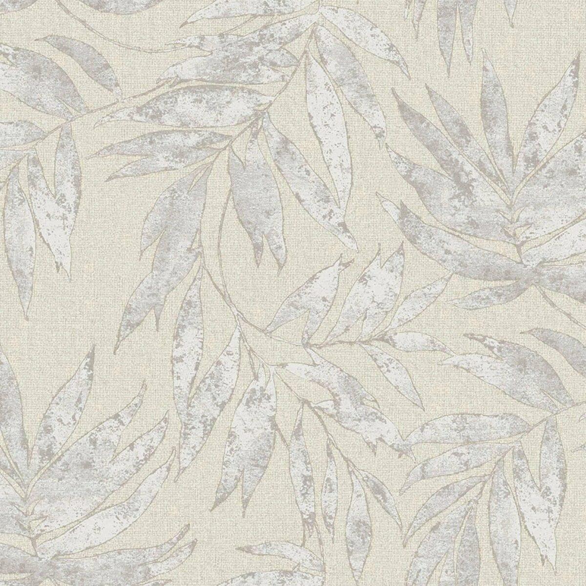 Leaf Pattern Wallpaper Beige Code 1012-2 - Image 5
