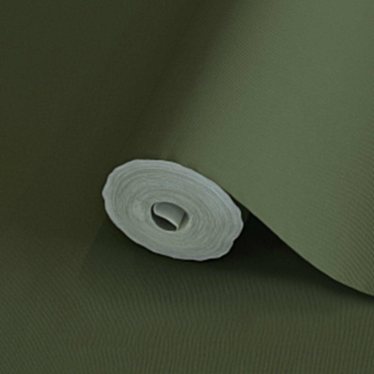 *Modern Plain Pattern Wallpaper, Colour Dark Green Code 24203-10 - Image 1