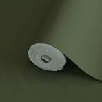 *Modern Plain Pattern Wallpaper, Colour Dark Green Code 24203-10