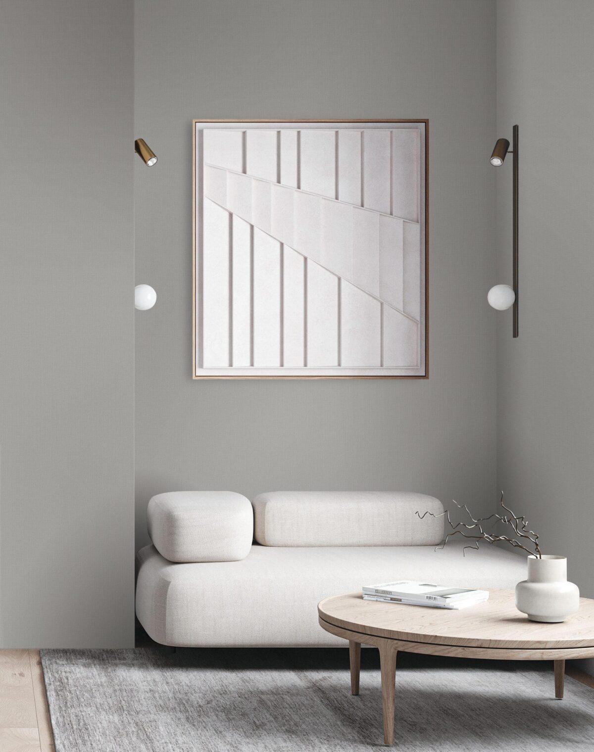 *Modern Plain Pattern Wallpaper, Colour Seal Gray    Code 24203-5 - Image 2