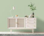 *Modern Plain Pattern Wallpaper, Colour Bayberry Green Code 24203-7 - Image 2