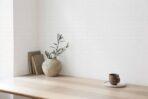 Modern Plain Pattern Wallpaper, Colour White Code 24204-1 - Image 2