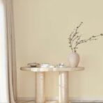 *Modern Plain Pattern Wallpaper, Colour light Cream Code 24204-2 - Image 2