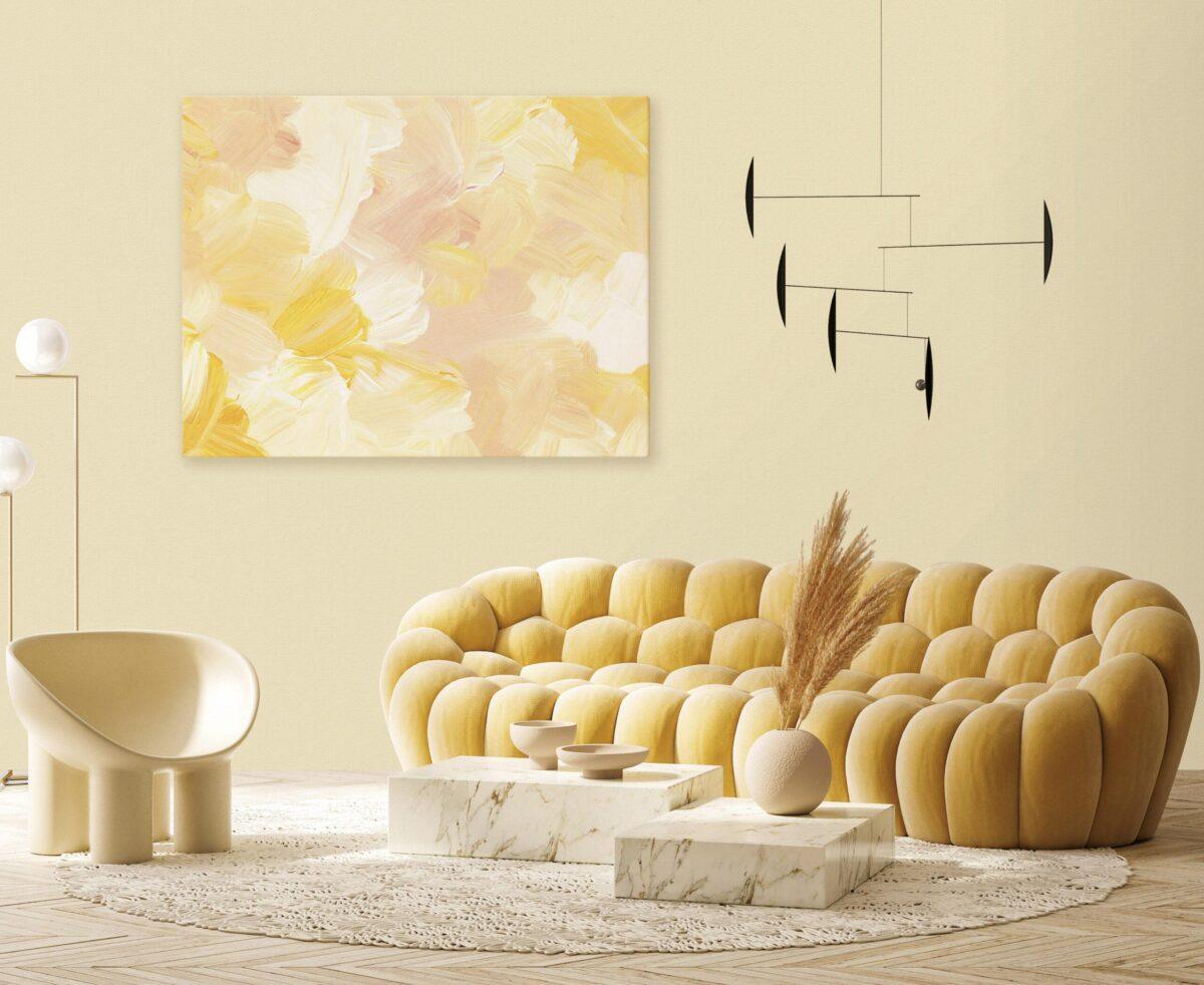 *Modern Plain Pattern Wallpaper, Colour light Cream Code 24204-2 - Image 4