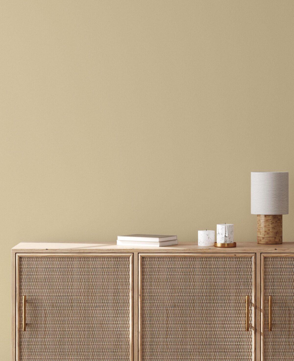 Modern Plain Pattern Wallpaper, Colour Original Cream Code 24204-3 - Image 2