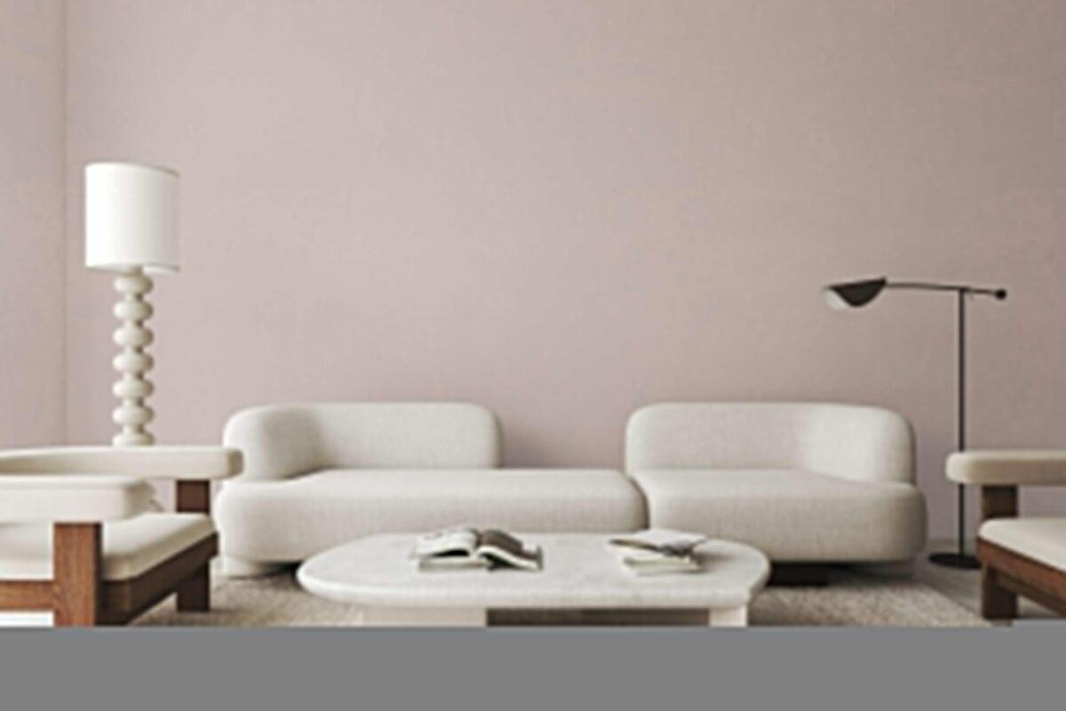 *Modern Plain Pattern Wallpaper, Colour Light Pink Code 24204-5 - Image 2