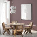 *Modern Plain Pattern Wallpaper, Colour Rosy Pink Code 24204-7 - Image 4