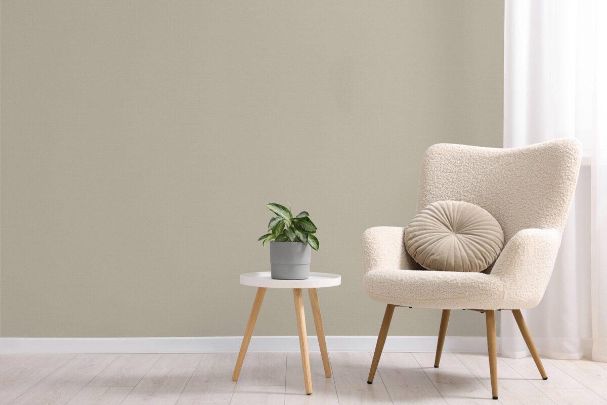 *Modern Plain Pattern Wallpaper, Colour Beige Code 24204-9 - Image 2
