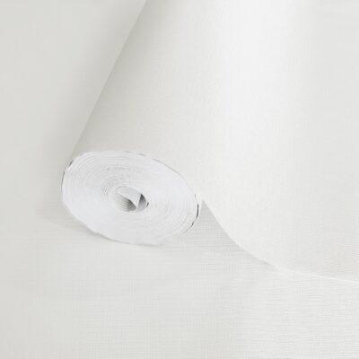 Modern Plain Pattern Wallpaper, Colour White Code 24205-1