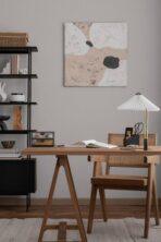 Modern Plain Pattern Wallpaper, Colour Silver Beige Code 24205-2 - Image 2