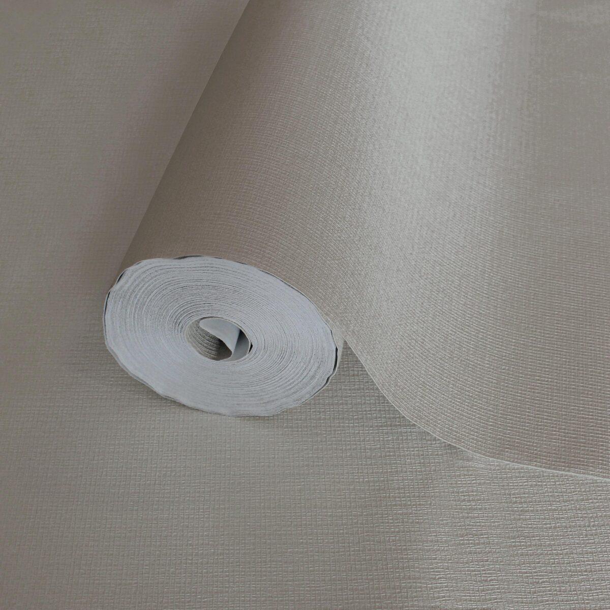 Modern Plain Pattern Wallpaper, Colour Silver Beige Code 24205-2 - Image 1