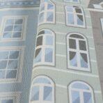 A cartoonish City with Colorful Buildings Wallpaper Gray Code 8903-2 - Image 4