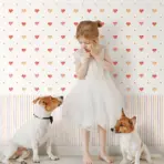 Light Colored Striped Wallpaper Colors Beige, Light Code 8906-1 - Image 5