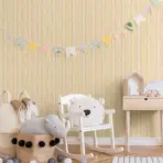 Light Colored Striped Wallpaper Colors Light, Orange Code 8906-2