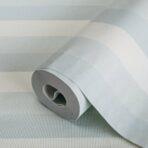 Neutral Colored Striped Wallpaper Colors Light, Gray, Blue Code 8908-2 - Image 2