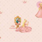 Wallpaper with Princess Themed Colors Light, Pink Code 8910-2 - Image 5