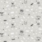 Night Glowing Batman Logos Wallpaper Colors Gray, Light Code 8920-1 - Image 2