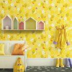 Wallpaper Design with Tweety Bird Colors Light, Yellow Code 8929-1