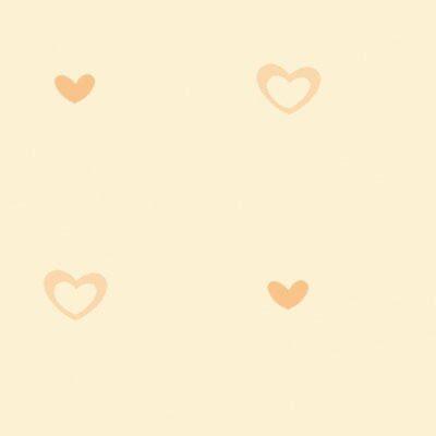 Heart Shaped Patterned Wallpaper Colors Beige, Light Code 8933-1