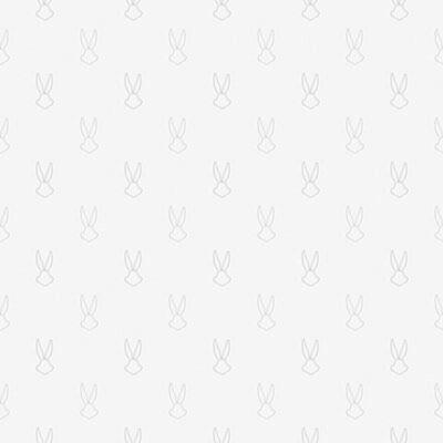 Wallpaper with Bugs Bunny Cartoon Character Figures Colors Gray, Light Code 8935-1