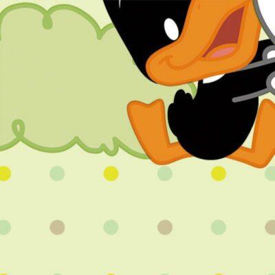 Looney Tunes Characters Wallpaper Colors Green, Light Code 8939-2
