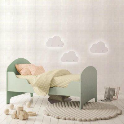 Light Wallpaper with Dots Colors Light, White Code 8940-1