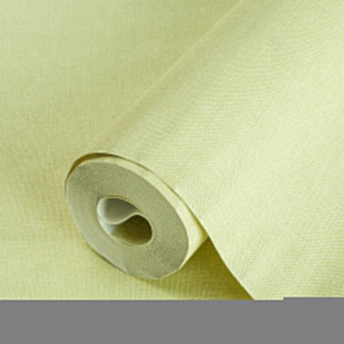 Linen Fabric Texture Wallpaper Colors Green, Light Code 8942-5 - Image 2