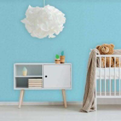Linen Fabric Texture Wallpaper Colors Blue, Light Code 8943-2