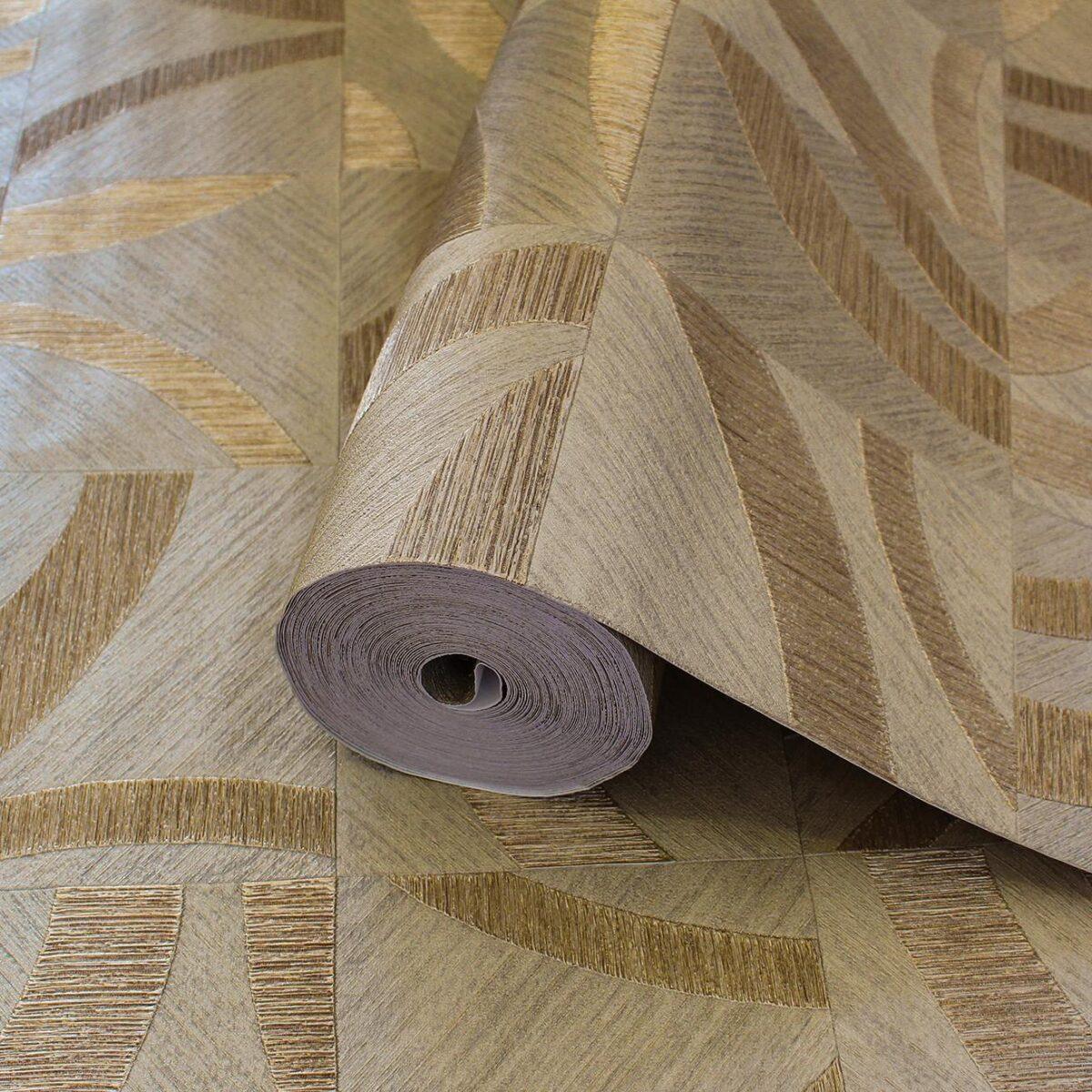 Icon Harmoni Design Wallpaper, Brown Colour, Code 24101-5 - Image 1