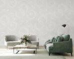 Icon Echoed Dimensions Design Wallpaper, White Colour, Code 24103-1 - Image 5