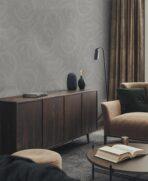 Icon Echoed Dimensions Design Wallpaper, Gray Colour, Code 24103-3 - Image 3