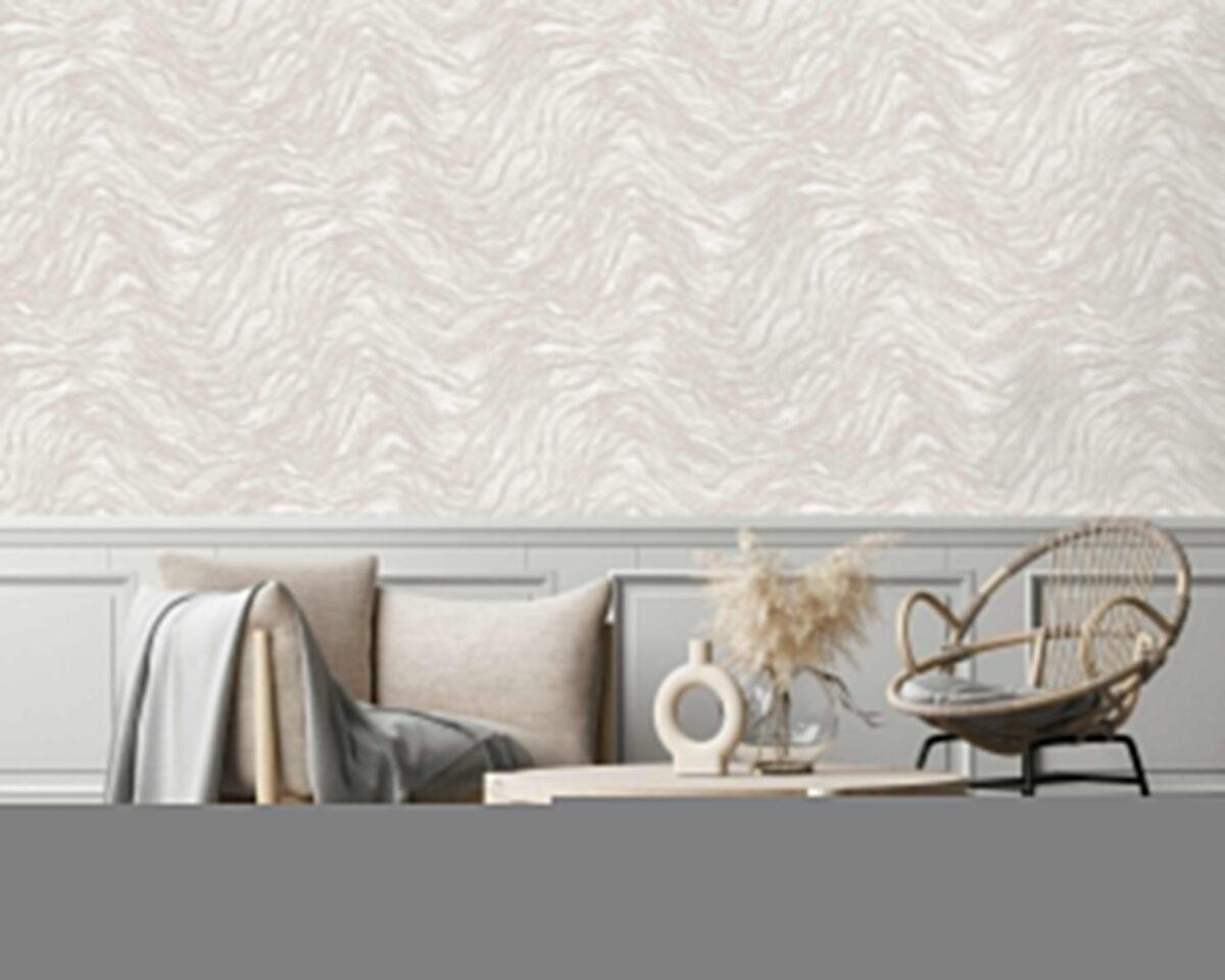 Icon Abstract Rhythm Design Wallpaper, White Colour, Code 24104-1 - Image 3