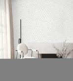 Icon Endless Patterns Design Wallpaper, White Colour, Code 24106-1 - Image 4