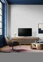Icon Endless Patterns Design Wallpaper, Gray Colour, Code 24106-2 - Image 3