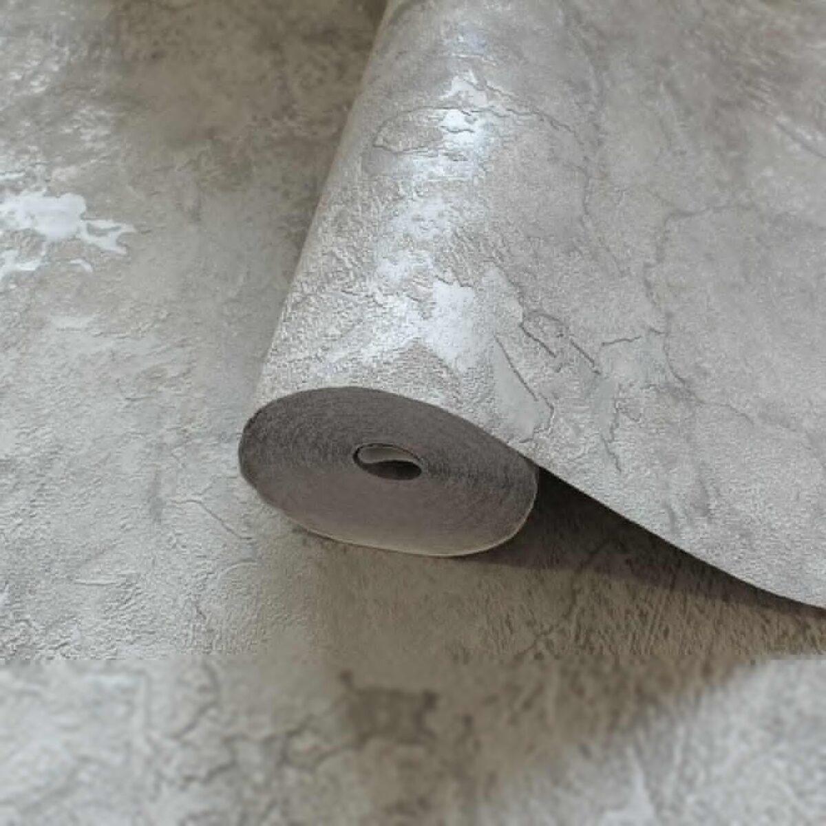 Icon Modern Lines Design Wallpaper, Silver Colour, Code 24109-1 - Image 1