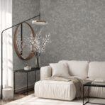 Icon Abstract Strokes Design Wallpaper, Gray Colour, Code 24112-3 - Image 3