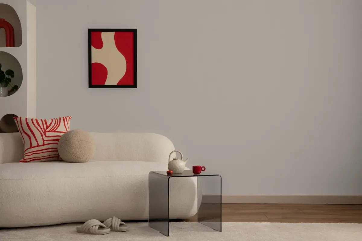 Modern Plain Pattern Wallpaper, Colour Nescafé 24201-11 - Image 4