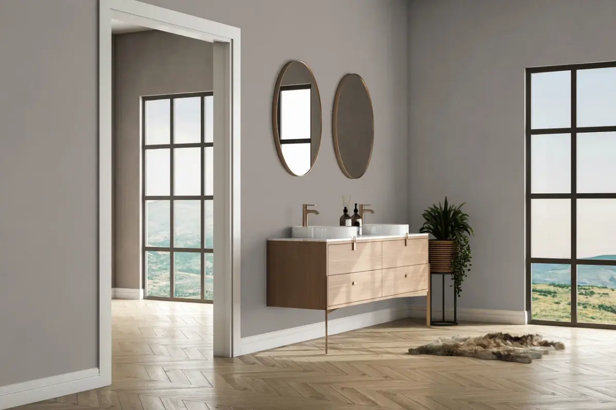 Modern Plain Pattern Wallpaper, Colour Dark Nescafé 24201-12 - Image 3