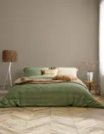 *Modern Plain Pattern Wallpaper, Colour Honey Cream 24201-16 - Image 2