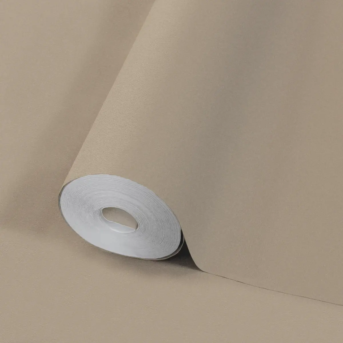 *Modern Plain Pattern Wallpaper, Colour Heavy Cream 24201-17 - Image 1
