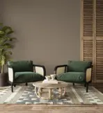 *Modern Plain Pattern Wallpaper, Colour Salt Cream 24201-18 - Image 2