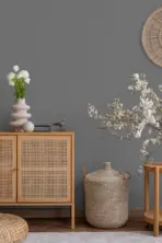 Modern Plain Pattern Wallpaper, Colour neutral Gray Code 24201-7 - Image 4