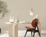 Modern Plain Pattern Wallpaper, Colour neutral Cream 24201-9 - Image 2