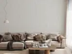 Modern Plain Pattern Wallpaper, Colour Highlight Cream Code 24203-2 - Image 2
